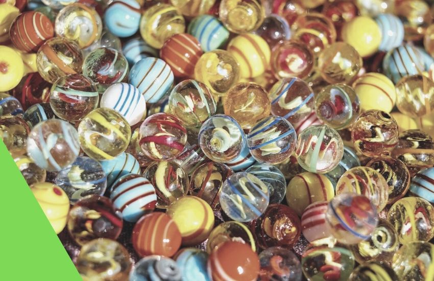 Bunte Murmeln