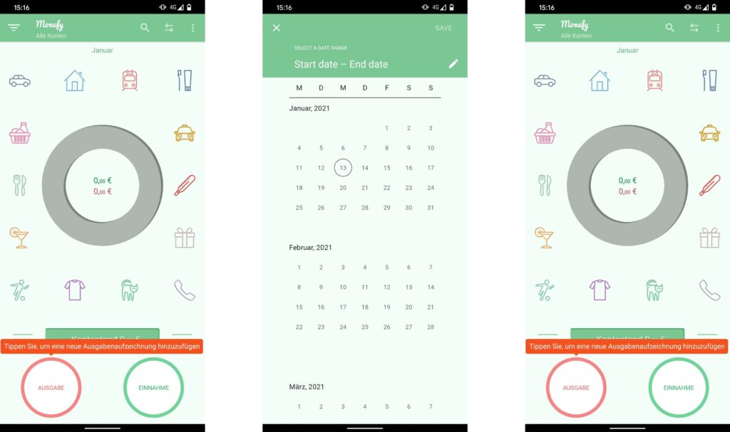 Monefy Screenshots