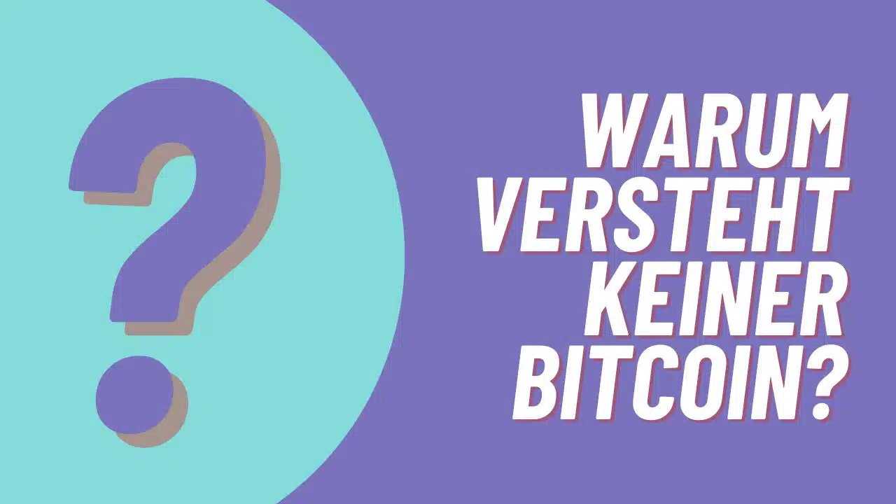 In dieser Episode tauchen wir ein in die Frage, warum so wenige Menschen Bitcoin als eine potenzielle Lösung für zahlreiche gesellschaftliche Probleme erkennen.